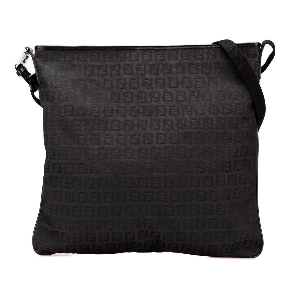 Fendi Vintage Zip Messenger Bag #318687F57B